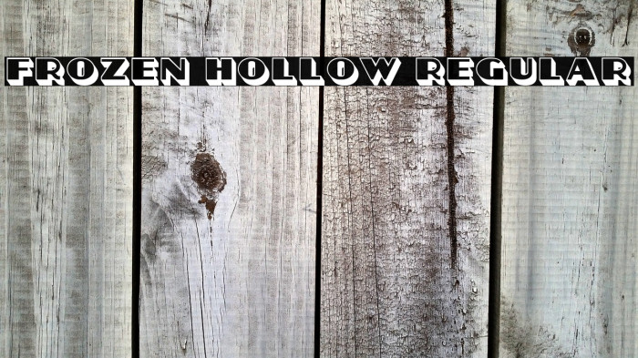 Frozen Hollow Regular Example 3