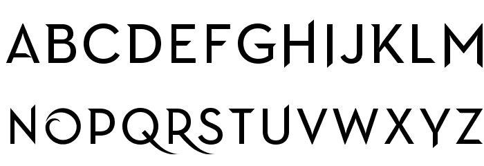 Frozen Neutra Font LOWERCASE