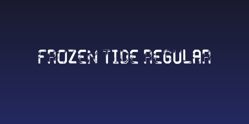 Frozen Tide Regular Social Header