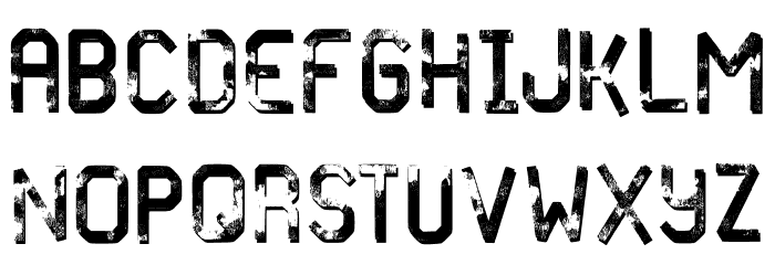 Frozen Tide Regular Font LOWERCASE