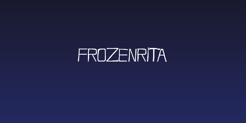 FrozenRita Social Header