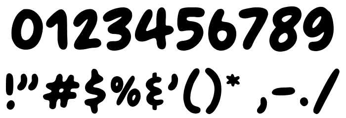 Frozenflare Font OTHER CHARS