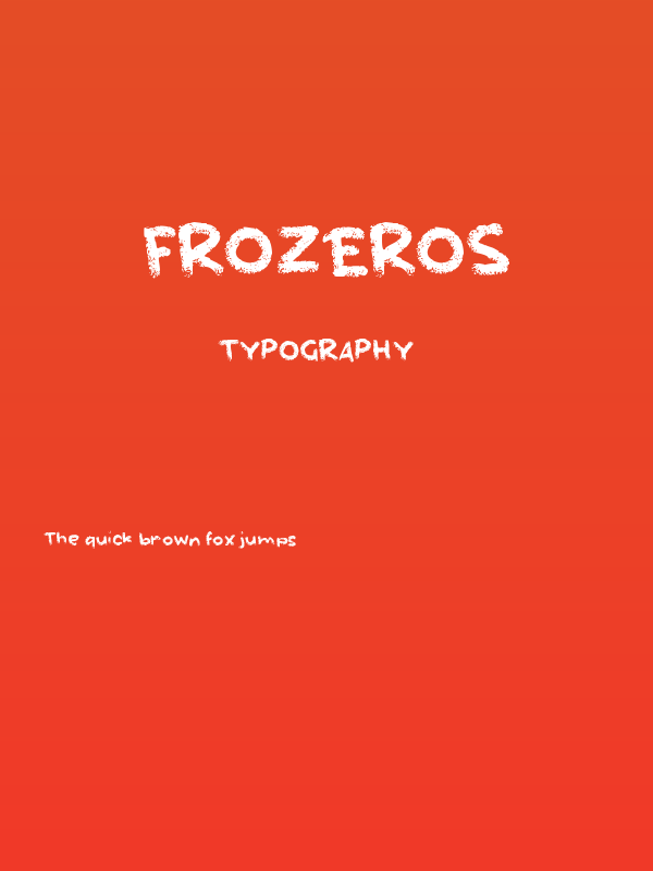 Frozeros Poster