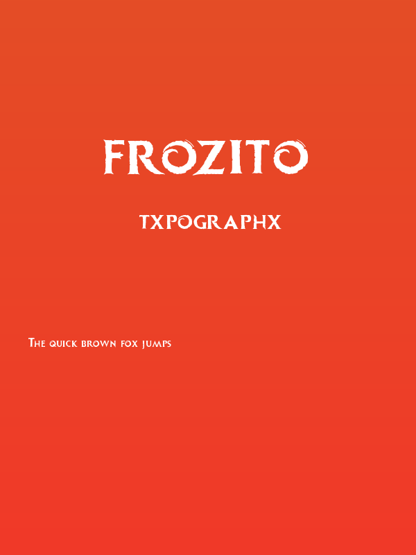 Frozito Poster
