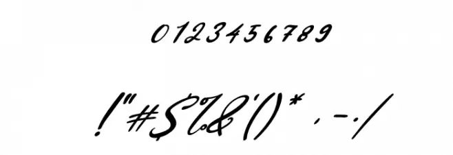 Frozzy Mosther Italic Font OTHER CHARS