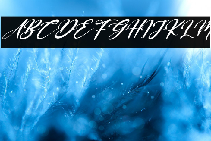 Frozzy Mosther Italic Example 1