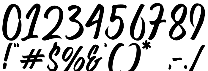 Frugal Font OTHER CHARS