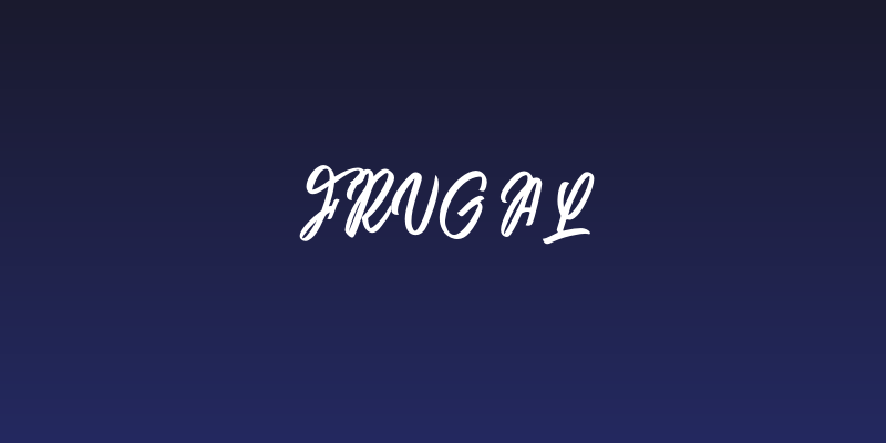 Frugal Social Header