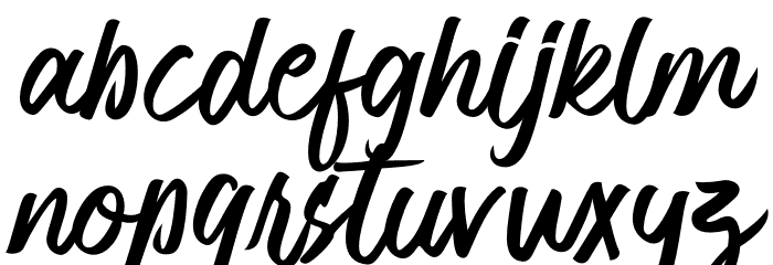 Frugal Font LOWERCASE