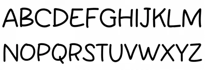 Frugalis フォント 大文字