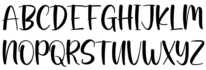 Fruit Cake Font UPPERCASE