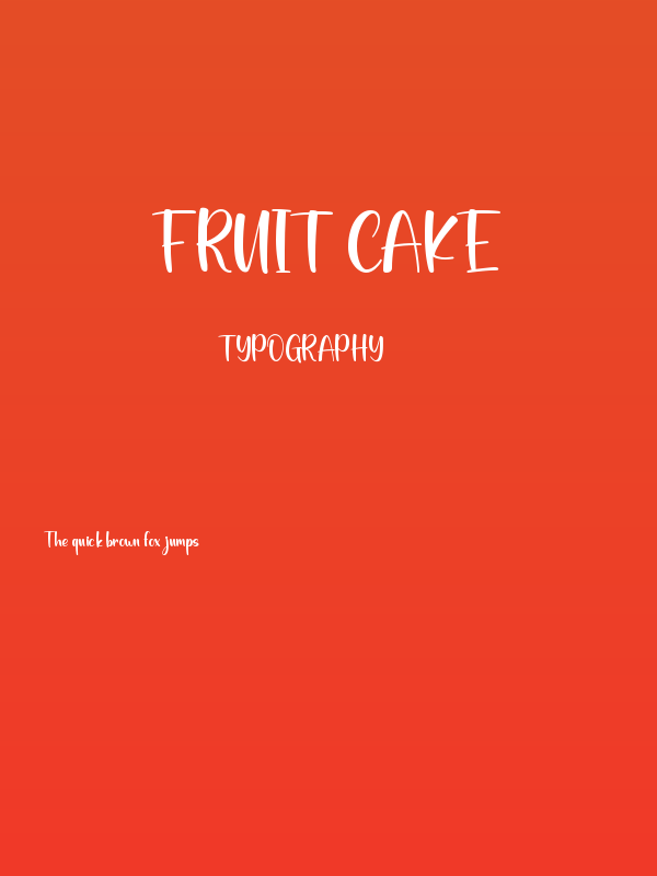 Fruit Cake Poster