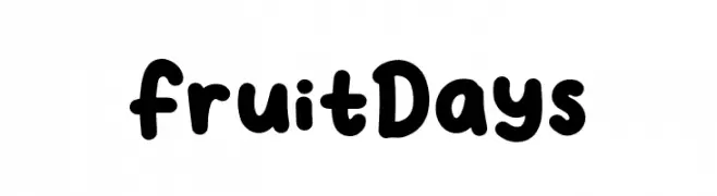 Fruit Days  Frei Schriftart Herunterladen