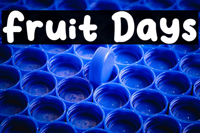 Fruit Days Example 3