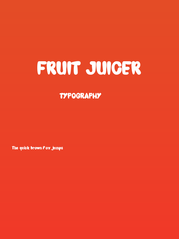 Fruit Juicer Poster