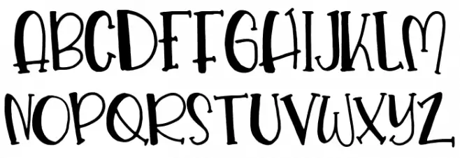 Fruit Punch Schriftart Groß