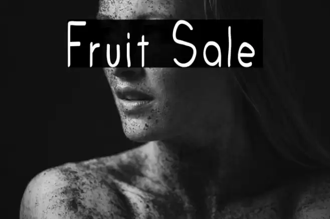 Fruit Sale Caratteri examples