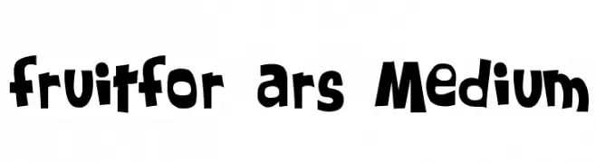 FruitForEars Medium  font caratteri gratis