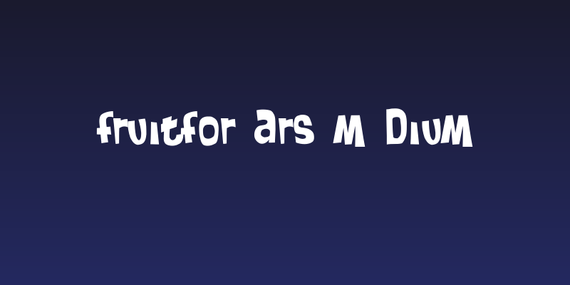 FruitForEars Medium Social Header