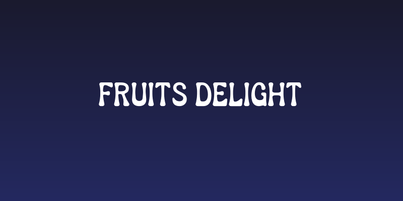 Fruits Delight Social Header
