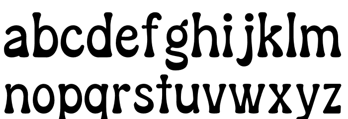 Fruits Delight Font LOWERCASE