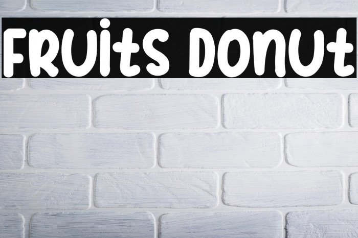 Fruits Donut Example 1