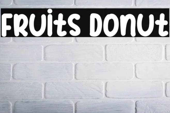 Fruits Donut Example 1