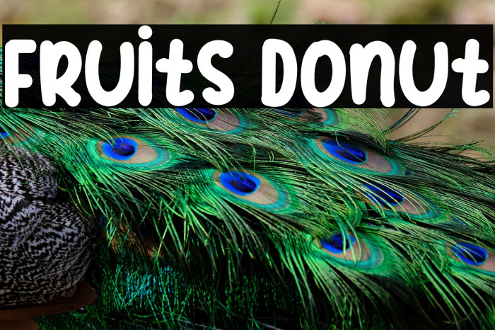 Fruits Donut Example 2
