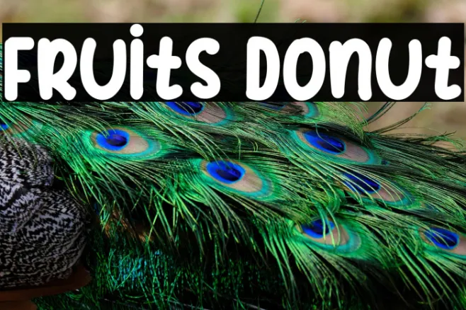 Fruits Donut Example 2