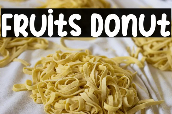Fruits Donut Example 3
