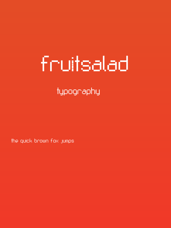 Fruitsalad Poster