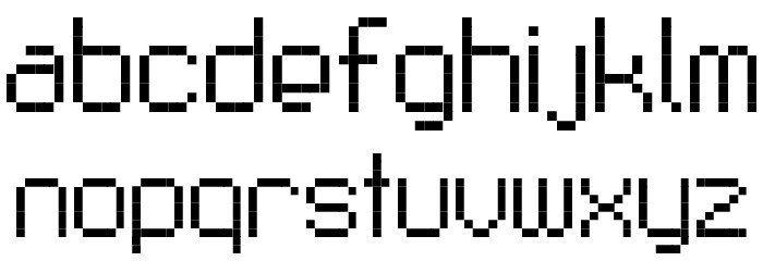 Fruitsalad Font LOWERCASE