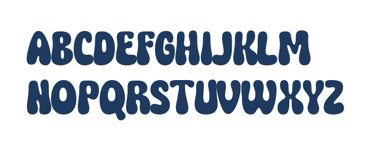 Fruity Candy Uppercase