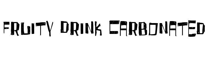 Fruity Drink Carbonated  les polices de caractères gratuit tlcharger