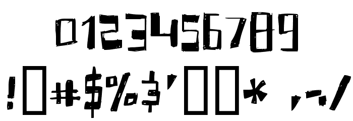 Fruity Drink Carbonated Font OTHER CHARS
