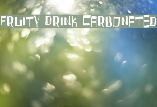 Fruity Drink Carbonated Example 1