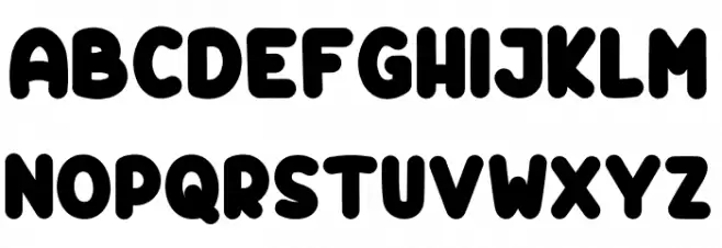 Fruity Milk PERSONAL USE ONLY! Schriftart Groß