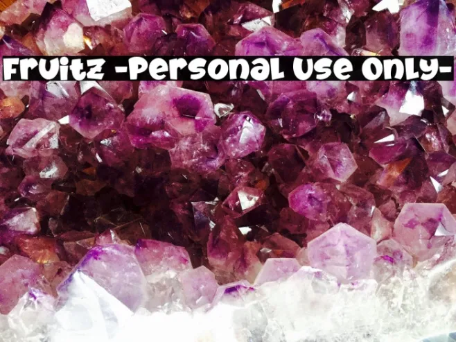 Fruitz -Personal Use Only- Example 1