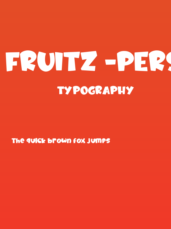 Fruitz -Personal Use Only- Poster