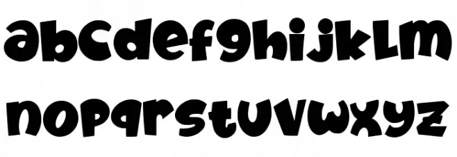 Fruitz -Personal Use Only- 字体 小写