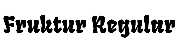 Fruktur Regular Font
