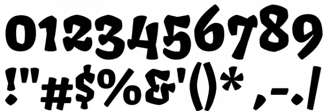 Fruktur Regular Font OTHER CHARS