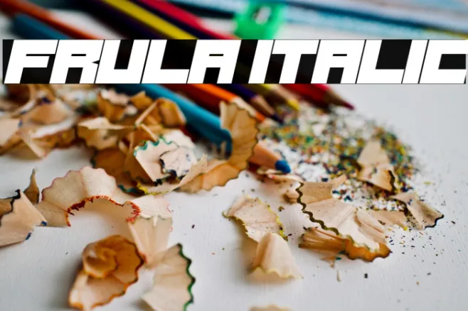 Frula Italic Example 1