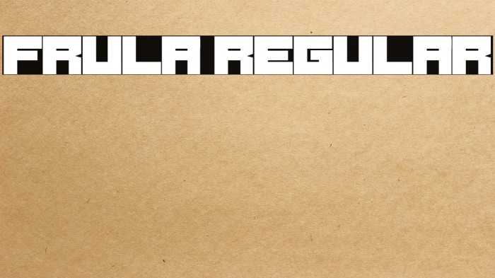 Frula Regular Example 2