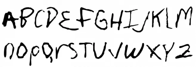 FruscianteHand 字体 大写