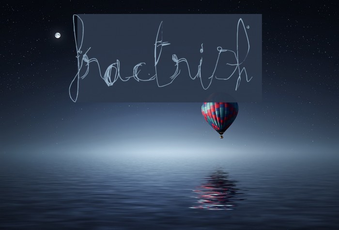 fractrish Font examples