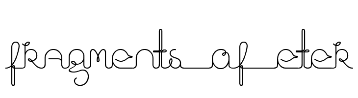 fragments_of_eter Font