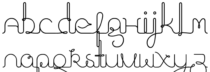 fragments_of_eter Font LOWERCASE