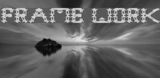 frame work Font examples