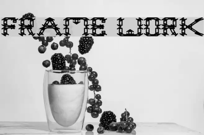 frame work Font examples